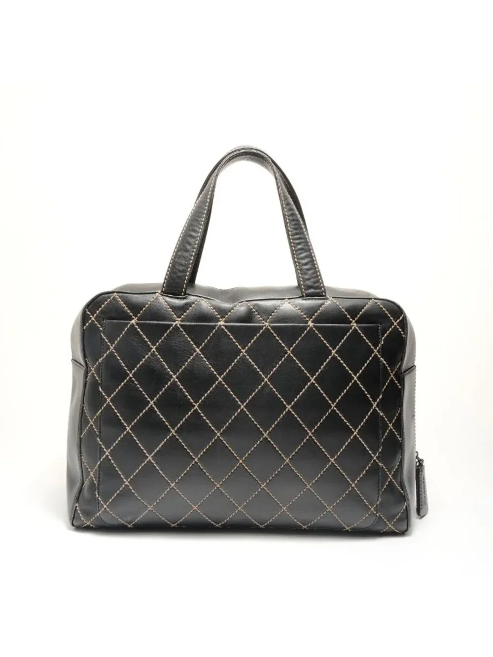 Chanel Handbag Wild Stitch Tote - Picture 2 of 10